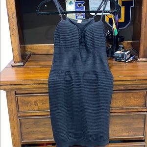 Simple black elegant dress